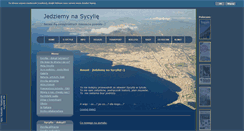 Desktop Screenshot of jedziemynasycylie.pl